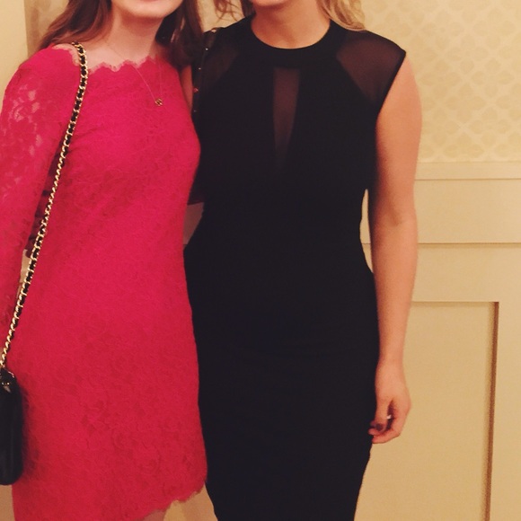 Bailey 44 Jersey and Mesh midi dress - Picture 2 of 5